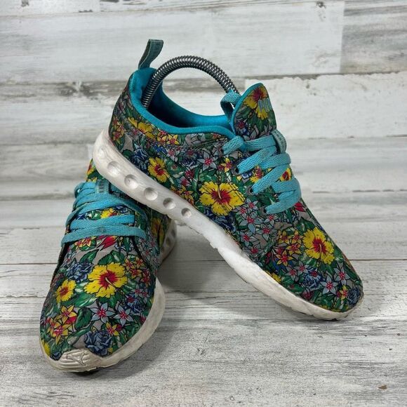 Puma Womens Floral Hibiscus Carson‎ Walking Running Shoes Multi-Color Size7.5 - Picture 6 of 8